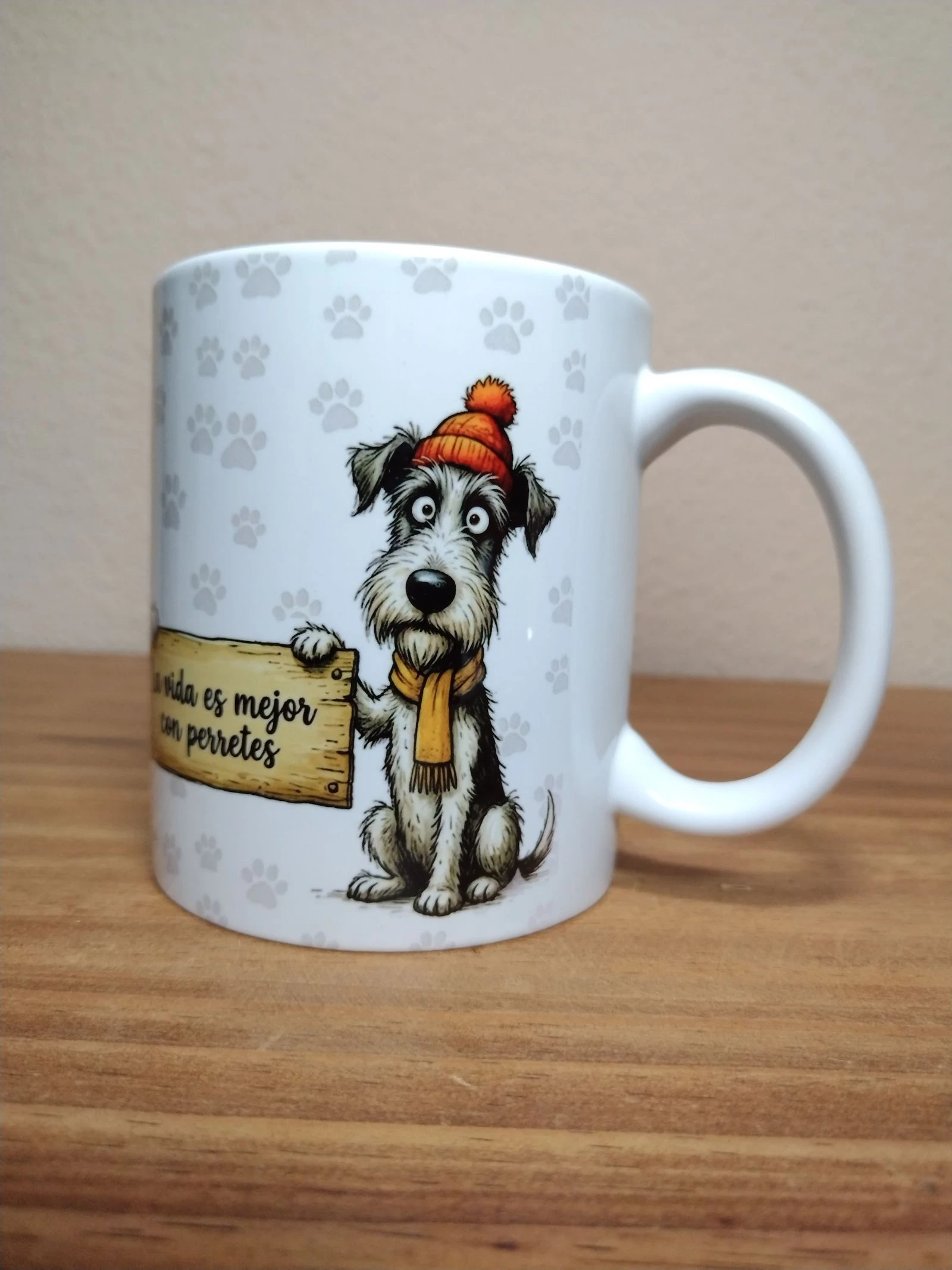 Taza de cerâmica - desenho de cachorros - 11 oz - nunca usada – photo 5